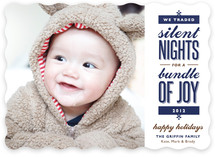 Silent-less Nights Holiday Photo Cards