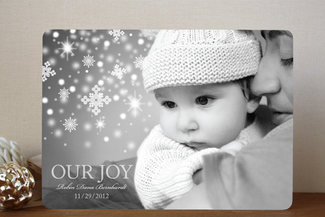 Our Snowflake Joy Holiday Photo Cards