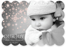Our Snowflake Joy Holiday Photo Cards