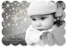 Our Snowflake Joy Holiday Photo Cards