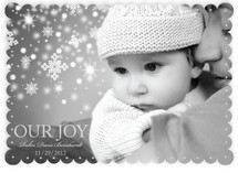 Our Snowflake Joy Holiday Photo Cards