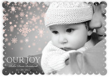 Our Snowflake Joy Holiday Photo Cards