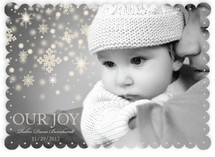 Our Snowflake Joy Holiday Photo Cards