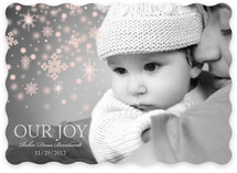 Our Snowflake Joy Holiday Photo Cards