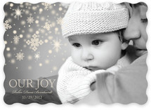 Our Snowflake Joy Holiday Photo Cards