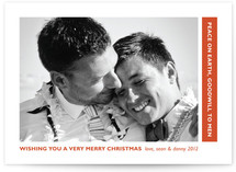Peace toward All Holiday Photo Cards
