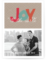 Joy Holiday Photo Cards