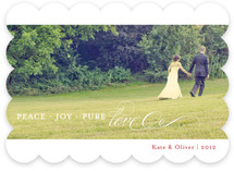 Pure Love Holiday Photo Cards