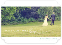 Pure Love Holiday Photo Cards