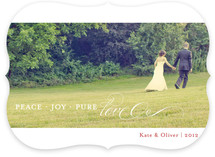 Pure Love Holiday Photo Cards