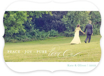 Pure Love Holiday Photo Cards