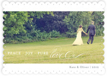 Pure Love Holiday Photo Cards