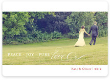 Pure Love Holiday Photo Cards