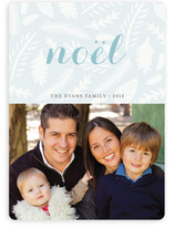 Winter Foliage Holiday Photo Cards
