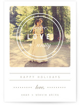Hippie Holiday Holiday Photo Cards