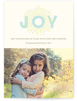 Bright Joy Holiday Photo Cards