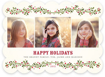French Berries Holiday Photo Cards