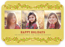 French Berries Holiday Photo Cards