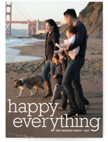 Happy Everything Holiday Photo Cards