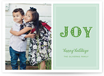 Noel Stardust Holiday Photo Cards