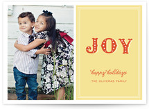 Noel Stardust Holiday Photo Cards