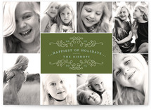 Classic Collage Holiday Photo Cards