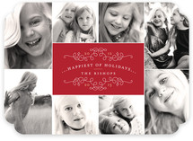 Classic Collage Holiday Photo Cards