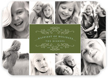 Classic Collage Holiday Photo Cards