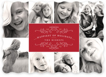 Classic Collage Holiday Photo Cards