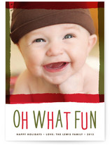 Painted Frame Holiday Photo Cards