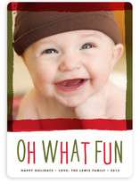Painted Frame Holiday Photo Cards