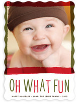 Painted Frame Holiday Photo Cards