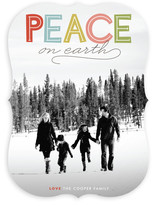 Modern Headline Holiday Photo Cards