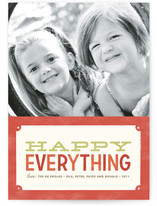 Rustic Frame Holiday Photo Cards