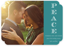 Simply Peace Holiday Photo Cards