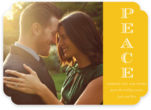 Simply Peace Holiday Photo Cards