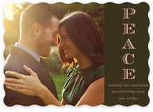 Simply Peace Holiday Photo Cards