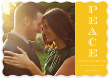 Simply Peace Holiday Photo Cards