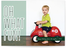 Pure Fun Holiday Photo Cards