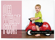 Pure Fun Holiday Photo Cards