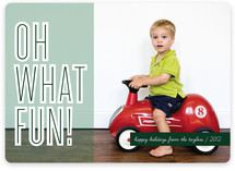 Pure Fun Holiday Photo Cards