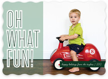 Pure Fun Holiday Photo Cards