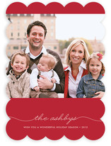 Beautifully Penned Holiday Photo Cards