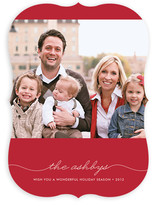 Beautifully Penned Holiday Photo Cards