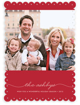 Beautifully Penned Holiday Photo Cards