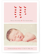 A New Stocking Holiday Photo Cards