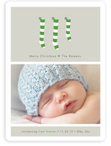 A New Stocking Holiday Photo Cards
