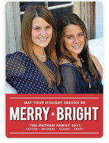 Merry and Bright Holiday Photo Cards