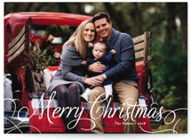 Classic Merry Holiday Photo Cards