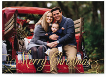 Classic Merry Holiday Photo Cards